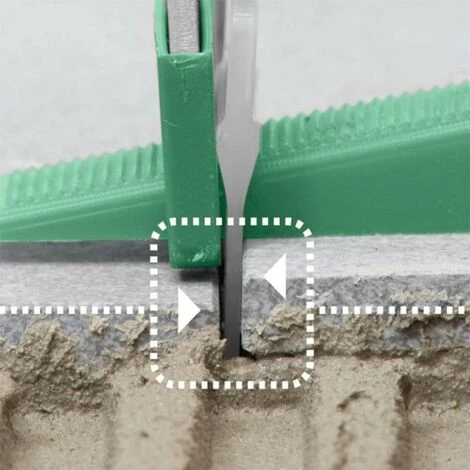 Wolfpack Cunei Livellanti Per Pavimento (sacchetto Da 100 Unità) 4 Wolfpack Cunei Livellanti Per Pavimento (sacchetto Da 100 Unità) - immagine 4